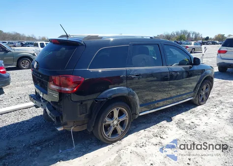 2017 Dodge Journey Crossroad Plus from USA, damaged, VIN 3C4PDCGG8HT625798
